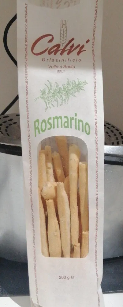 Grissini avec romarin