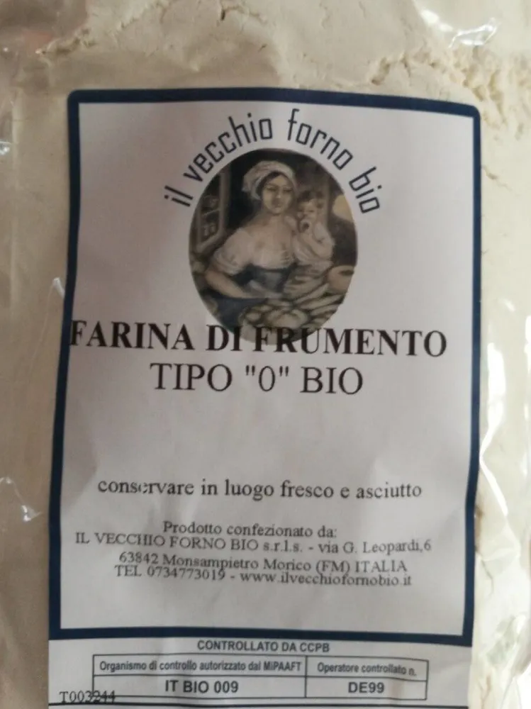 Farina di frumento tipo 0 BIO