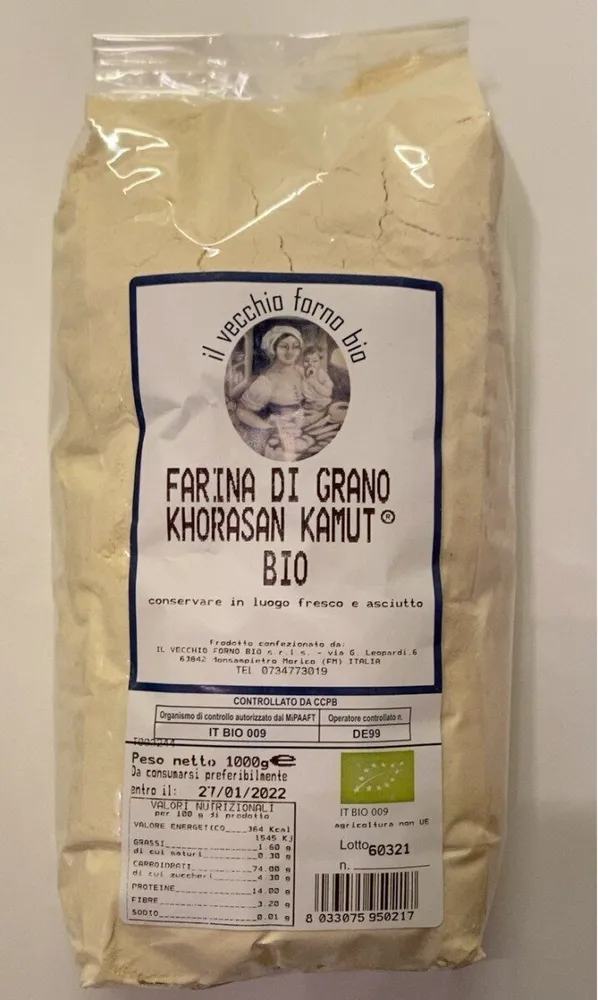 Farina di grano khorasan kamut bio