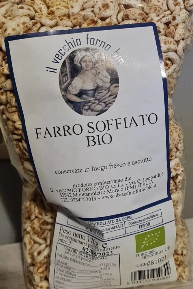 Farro soffiato bio