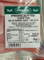 Prosciutto cotto