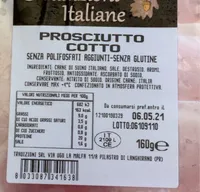 Prosciutto cotto