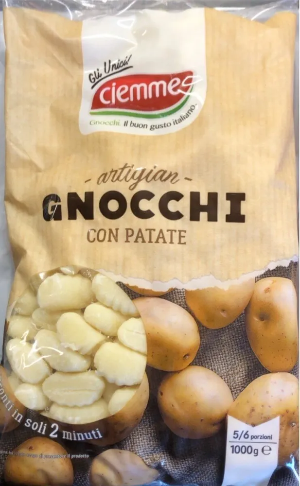 Gnocchi con patate