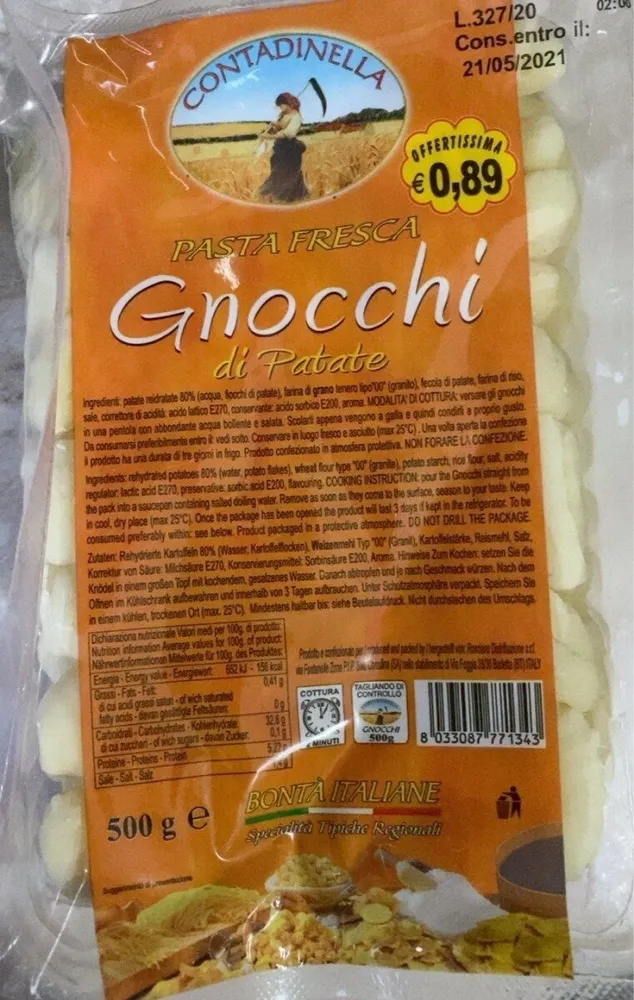 gnocchi di patate