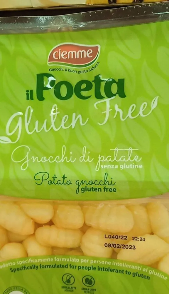 Il poeta Gnocchi di patate senza glutine