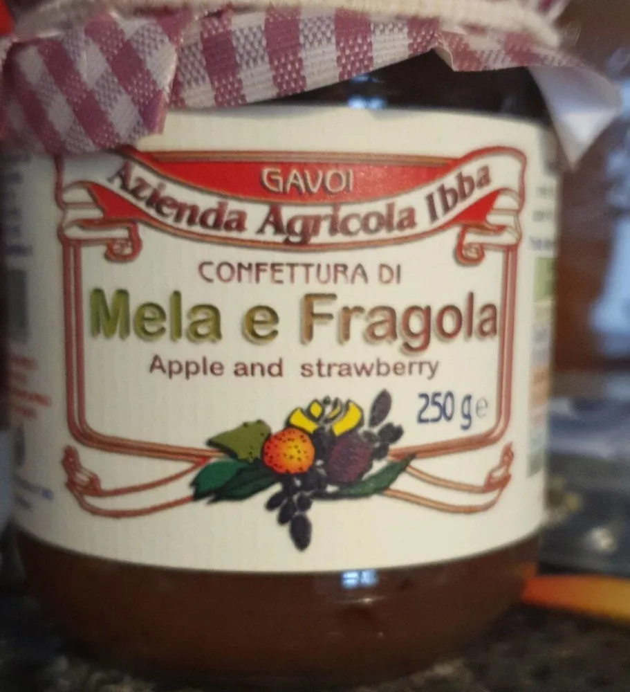Confettura mela e fragola