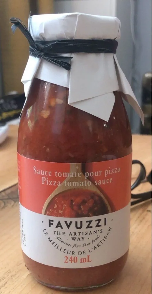 Sauce tomate pour pizza