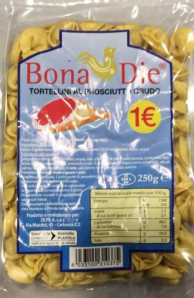 Tortellini al prosciutto crudo