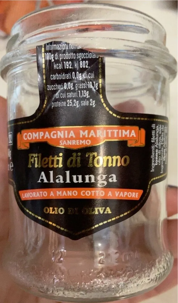 Alalunga filetti tonno