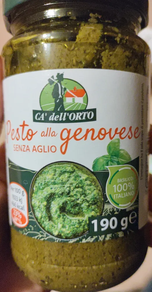 Pesto alla genovese senza aglio