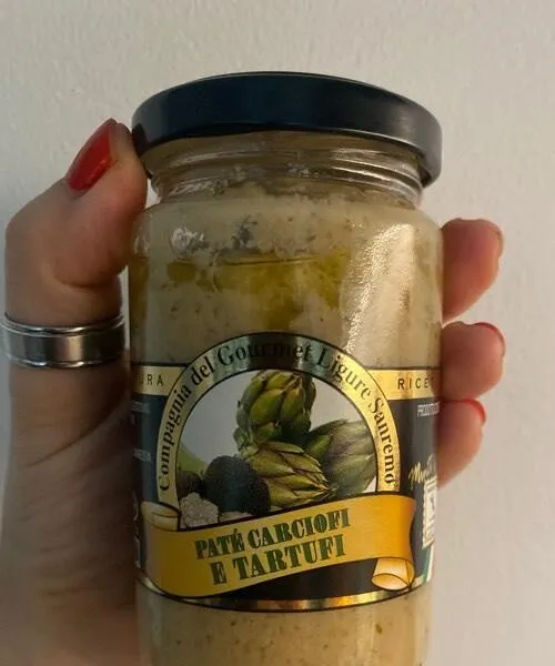 Paté carciofi e tartufi