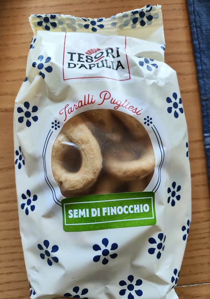 Taralli pugliesi semi di finocchio