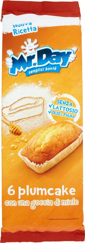 Plumcake con una goccia di miele