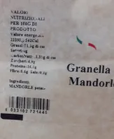 Mandorle tritate