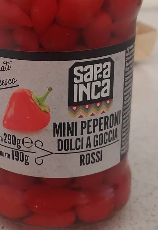 Mini peperoncini dolci a goccia
