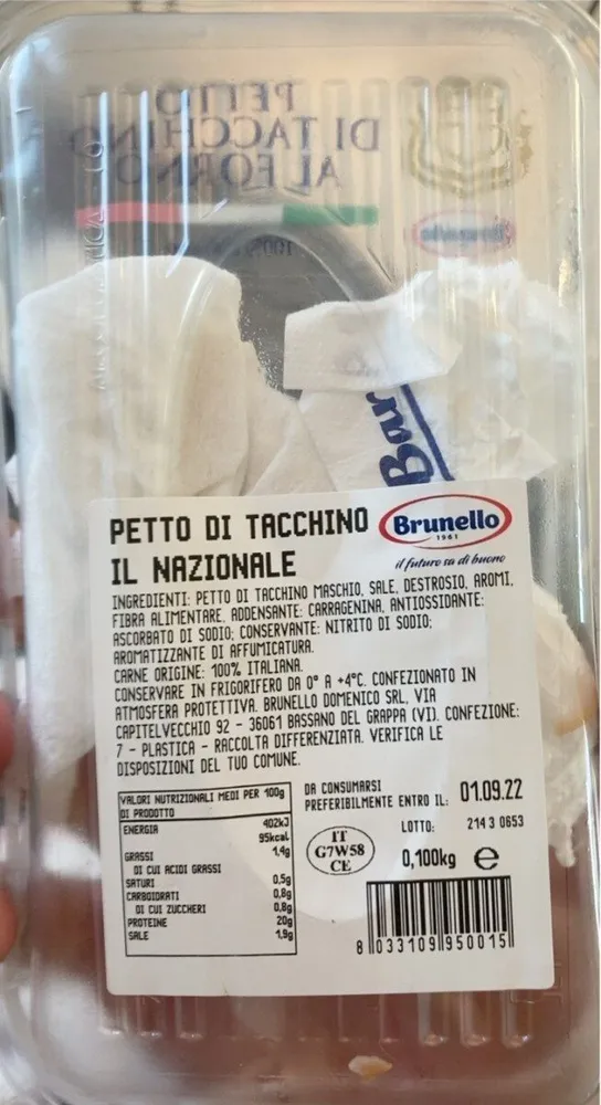 Petto di Tacchino al forni