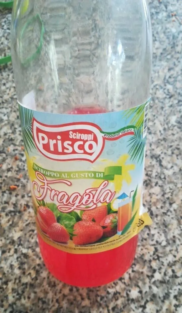 Sciroppo al gusto di fragola