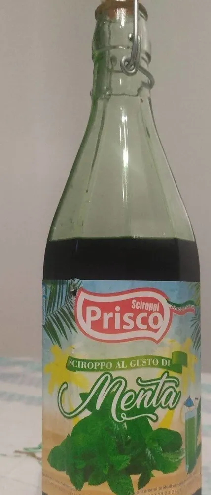 Sciroppo al gusto di menta