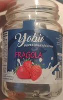 yogurt di latte di bufala intero fragola