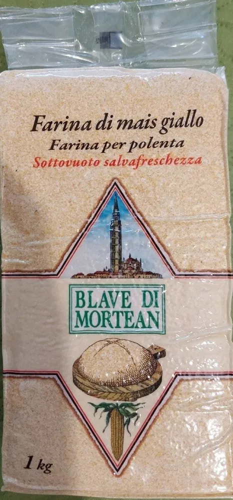 Farina di mais giallo, Farina per polenta