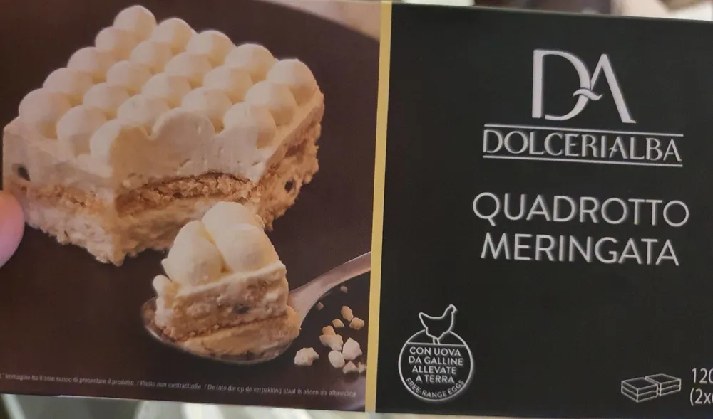 Quadrotto meringata