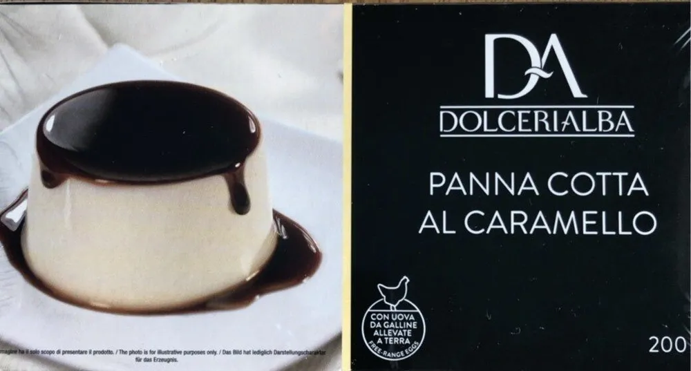 Panna cotta al caramello
