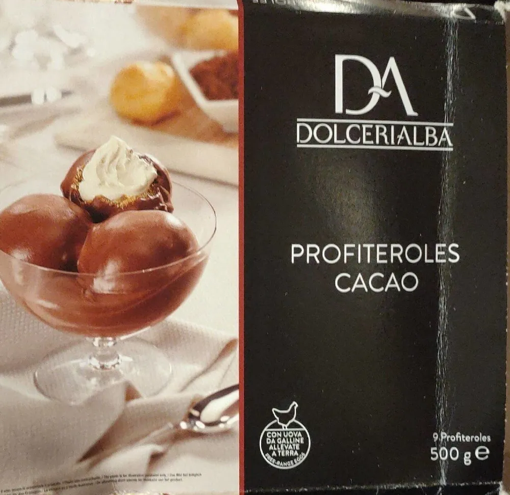Profiteroles cacao