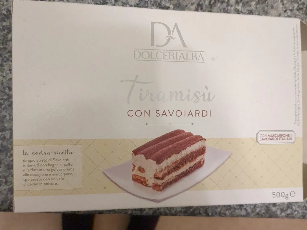 Tiramisù con Savoiardi