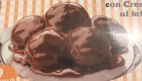 Profitteroles al Cacao con Crema al latte