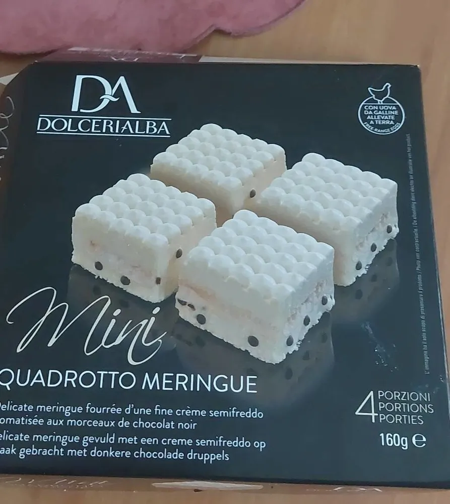 Quadrotto meringue