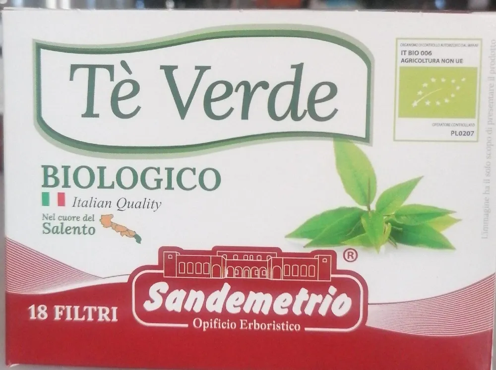 Té verde biologico
