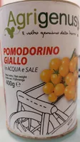 Pomodorino giallo in acqua e sale