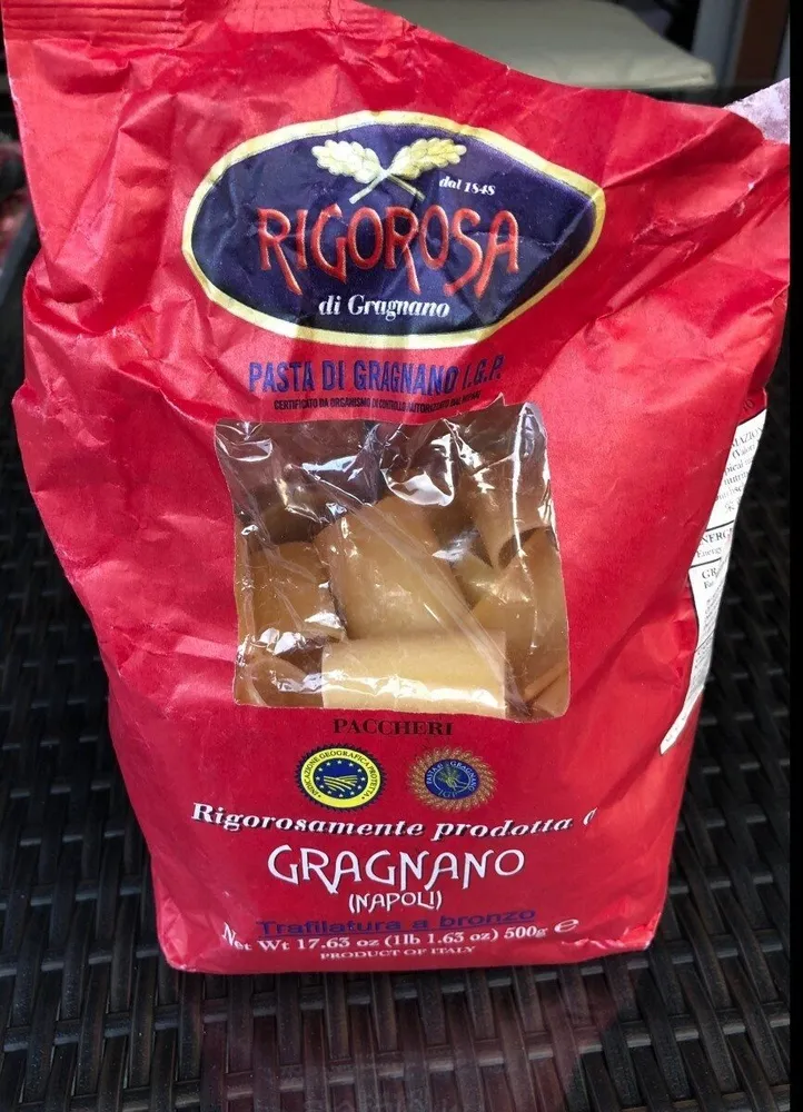 Pasta Afeltra Rigorosa Paccheri