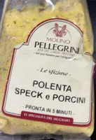 Polenta speck e porcini