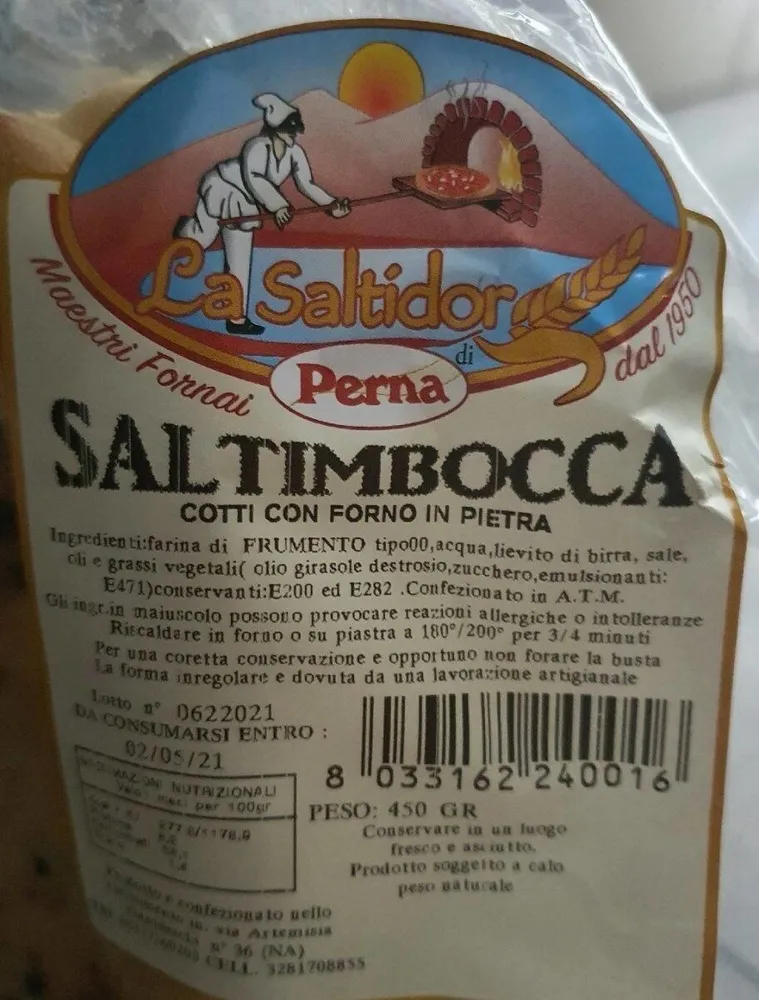 Saltimbocca Cotti con Forno di Pietra