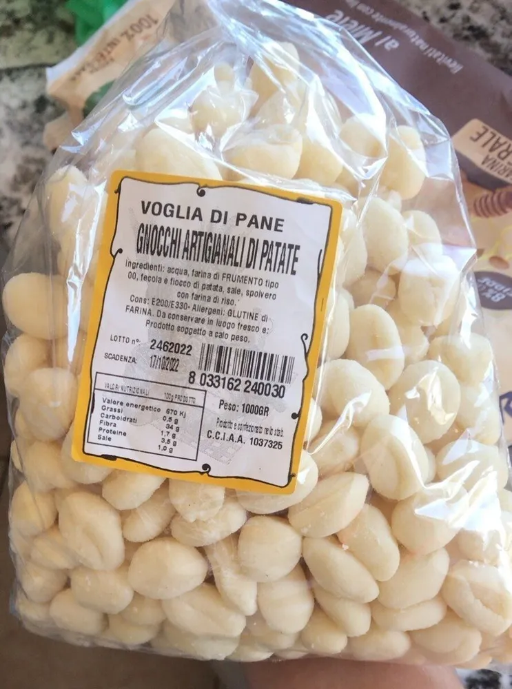 Gnocchi artigianali di patate