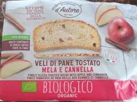 Veli di pane tostato mela e cannella