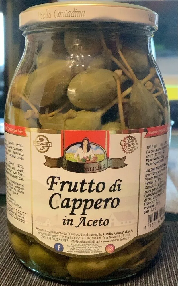 Frutto di cappero in aceto