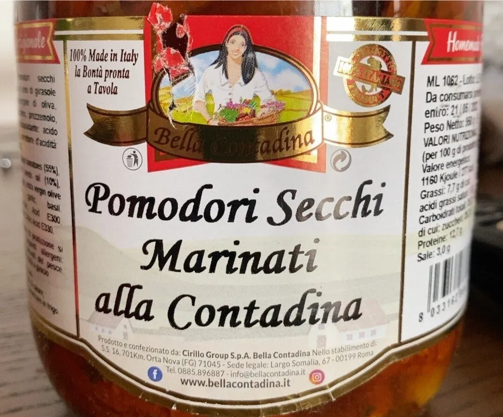 Pomodori secchi alla contadina