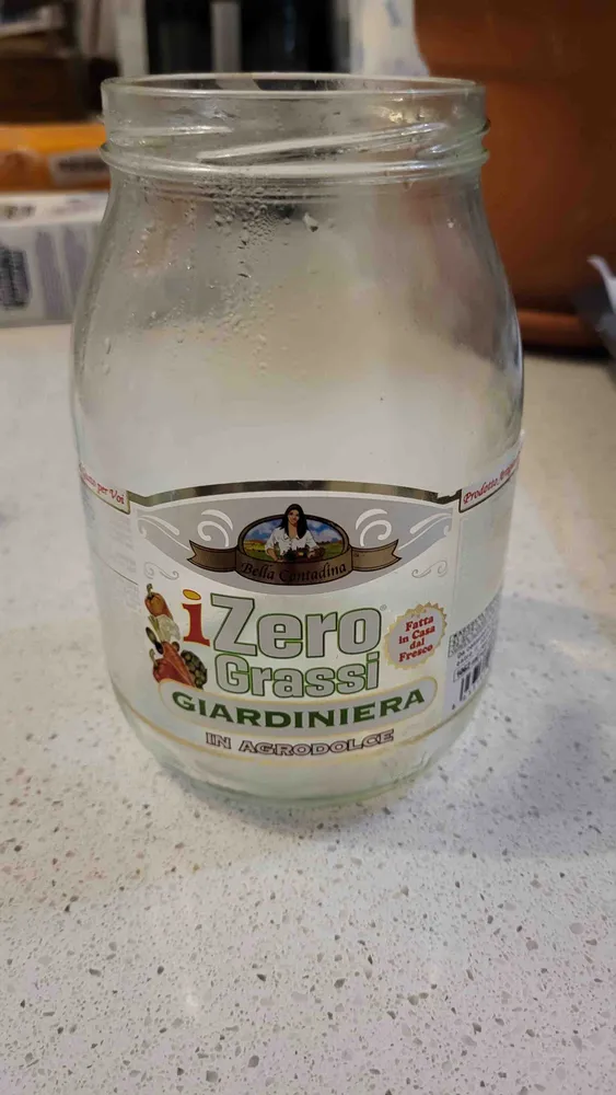 Giardiniera zero grassi