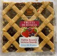 Crostata artigianale frutti di bosco