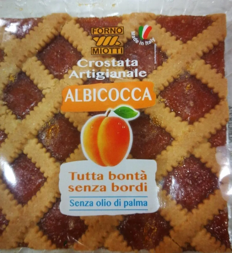 Crostata artigianale albicocca