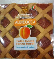 Crostata artigianale albicocca