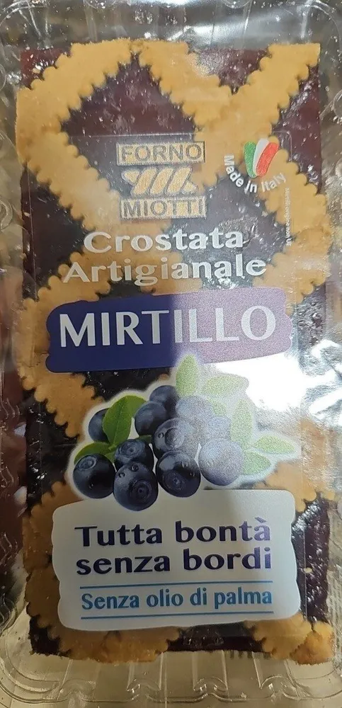 Crostata mirtillo