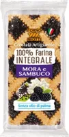 Crostata integrale mora e sambuco