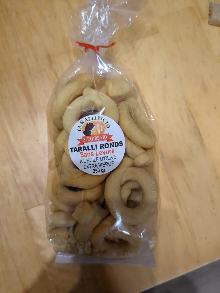 Taralli rondi senza lievito all’olio d’oliva extra vergine