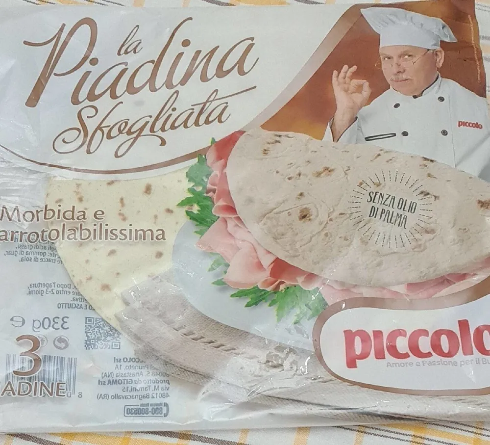 La piadina sfogliata