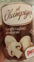 Funghi Champignon tagliati al naturale