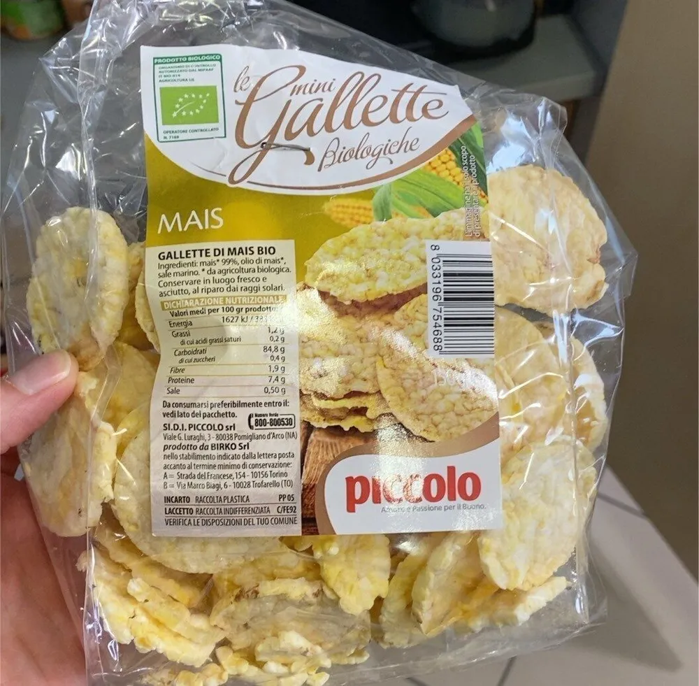 Mini Gallette Biologiche