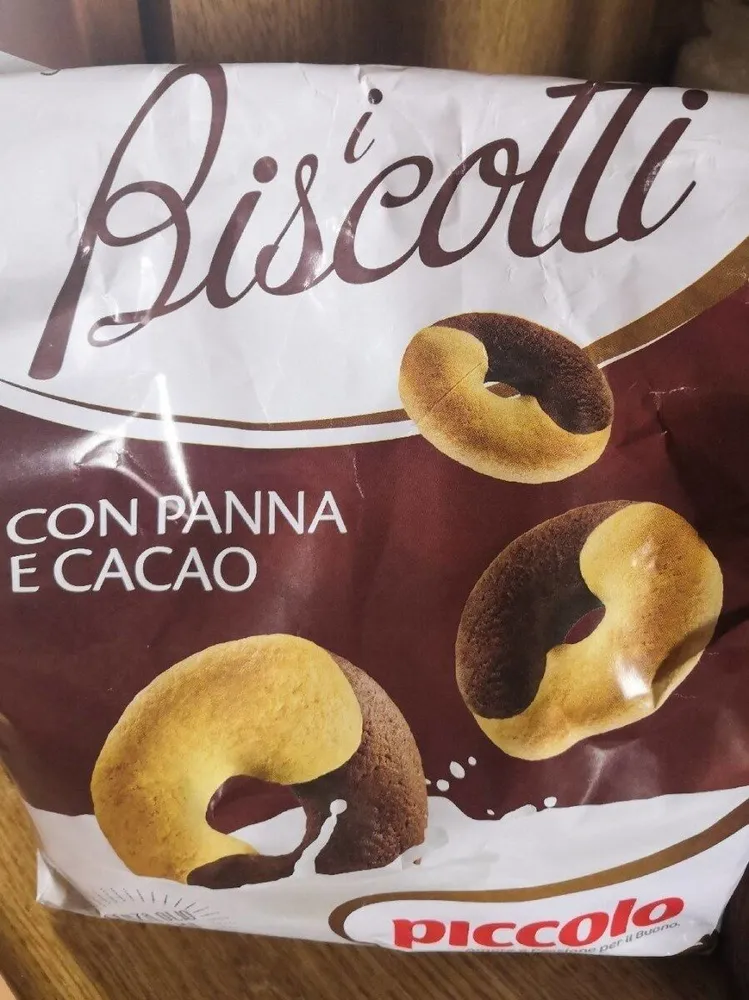 Biscotti con panna e cacao
